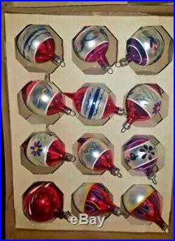 Vintage Glass Christmas Ornaments Lot of 207 Beauties