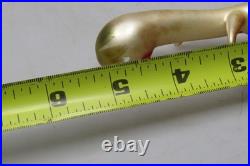 Vintage Glass Funny MUSHROOM w Hands Large Christmas Ornament De Carlini Italy Vintage Glass Funny MUSHROOM w Hands Large Christmas Ornament De Carlini Italy