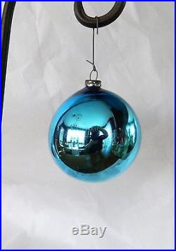 Vintage Glass Japan Indent Diorama Christmas Tree Ornaments Scenes Sparkle