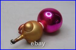Vintage Glass Whimsical BABY ELEPHANT Christmas Ornament De Carlini Italy Vintage Glass Whimsical BABY ELEPHANT Christmas Ornament De Carlini Italy