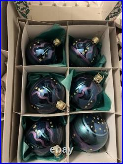 Vintage Inge Glas Hand Painted Glass Ball Set of 11 West Germany 2 and 3 inch Vintage Inge Glas Hand Painted Glass Ball Set of 11 West Germany 2 and 3 inch