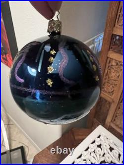 Vintage Inge Glas Hand Painted Glass Ball Set of 11 West Germany 2 and 3 inch