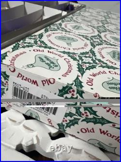 Vintage Inge Glas Purple Glass Icicle Set of 12 Ornaments West Germany 7 inch