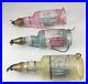 Vintage-Italy-Plastic-Ship-in-Glass-Bottle-Christmas-Ornament-5-75-Lot-Of-3-01-fe