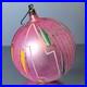 Vintage-JUMBO-Poland-Pink-Hand-Painted-Glass-Ornament-4-5-RARE-Radko-1988-01-ezx