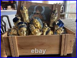 Vintage Kurt Adler Egyptian Ornament Set Of 35 Ornaments