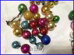 Vintage Mercury Glass Feather Tree Christmas Ornaments 130 Plus