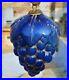 Vintage-Old-Antique-Extremely-Rare-DEPO-Grape-Cluster-Glass-Blue-Christmas-Kugel-01-itr