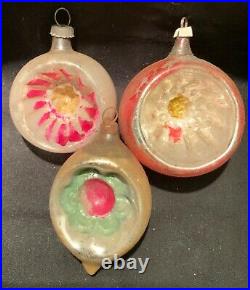 Vintage Pink Mercury Glass Christmas Ornaments Shiny Brite & Others