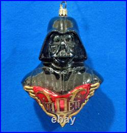 Vintage Polonaise Glass Christmas Ornament Darth Vader Star Wars Kurt S Adler