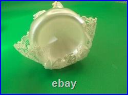 Vintage Soffieria de Carlini Blown Art Glass Italy Bride Christmas Ornament ST14