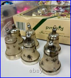 Vtg 120 pieces! Christmas Glass Ornament lot Shiny Brite/West Germany/Austri/USA