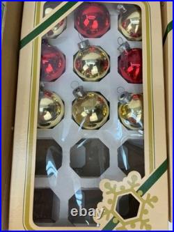 Vtg 120 pieces! Christmas Glass Ornament lot Shiny Brite/West Germany/Austri/USA