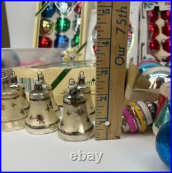 Vtg 120 pieces! Christmas Glass Ornament lot Shiny Brite/West Germany/Austri/USA
