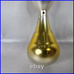 Vtg 5.5 De Carlini Mr. Longneck Giraffe Italian Blown Glass Christmas Ornament