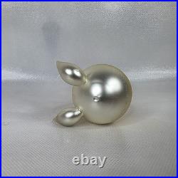 Vtg 5.5 De Carlini Mr. Longneck Giraffe Italian Blown Glass Christmas Ornament