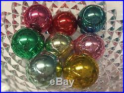 Vtg HUGE LOT 300! Original Box Shiny Brite Mercury Glass Christmas Ornament Bulb