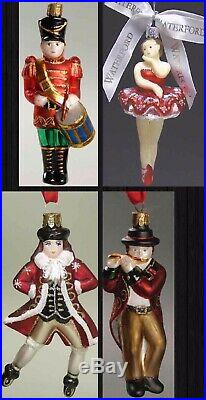 Waterford 12 Days Of Christmas Holiday Heirlooms Ornaments Complete Set Of 12