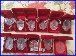 Waterford 12 Days Of Christmas Ornaments