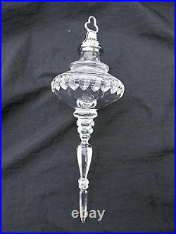 Waterford 2004 Snow Crystal Christmas Spire Ornament