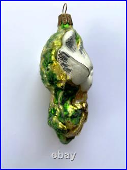 Waterford Christmas Ornament Five 5 Gold Rings Blown Glass 121601 w Box