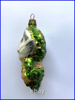 Waterford Christmas Ornament Five 5 Gold Rings Blown Glass 121601 w Box