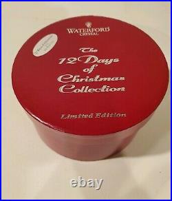 Waterford Crystal 12 Days Of Christmas Bell 11 Pipers Piping 11th Edition in Box