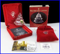 Waterford Crystal 1999 Five Gold Rings 12 Days Xmas Tree Ornament 5th 5 Golden