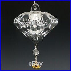 Waterford Crystal 2011 5 Gold Ring Ornament 12 Days of Xmas Five Golden 5th Ed