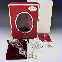 Waterford Crystal 2011 5 Gold Ring Ornament 12 Days of Xmas Five Golden 5th Ed