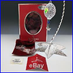Waterford Crystal 2012 Six GEESE A Laying Egg Ornament 12 Days of Xmas 6 6th Ed