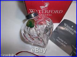 Waterford Crystal Ball Christmas Ornament 1993 MIB