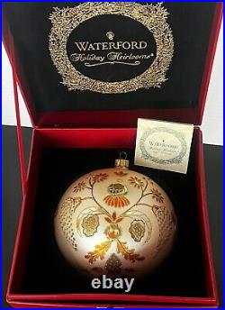 Waterford Crystal Christmas Ornament Holiday Heirlooms Masterpiece Limited Ed