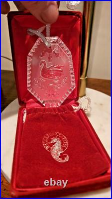 Waterford Crystal Ornaments 12 Days Of Christmas Set Of 11 (1984-1994) Waterford Crystal Ornaments 12 Days Of Christmas Set Of 11 (1984-1994)