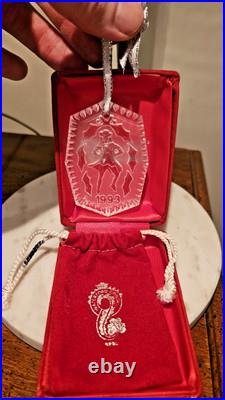 Waterford Crystal Ornaments 12 Days Of Christmas Set Of 11 (1984-1994) Waterford Crystal Ornaments 12 Days Of Christmas Set Of 11 (1984-1994)