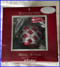 Waterford Holiday Heirlooms Crimson Colleen Egg, New In Box Waterford Holiday Heirlooms Crimson Colleen Egg, New In Box