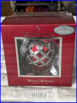 Waterford Holiday Heirlooms Crimson Colleen Egg, New In Box Waterford Holiday Heirlooms Crimson Colleen Egg, New In Box