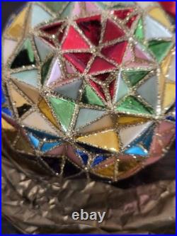 Waterford Holiday Heirlooms Glass Ornament Season's Faceted Medallion NIB