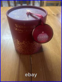 Waterford Holiday Heirlooms Lismore Diamond Red Ball#40010791