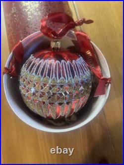 Waterford Holiday Heirlooms Lismore Diamond Red Ball#40010791