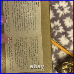 Waterford Holiday Heirlooms Lismore Mini Wine Glass Christmas Ornament Clear Gl