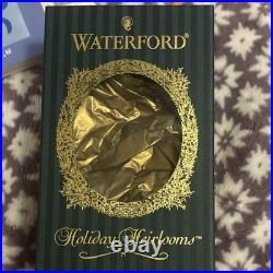 Waterford Holiday Heirlooms Lismore Mini Wine Glass Christmas Ornament Clear Gl