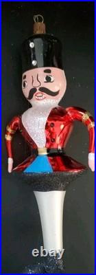 Waterford Limited Edition Holiday Nutcracker Soldier Glass Ornament Numbered