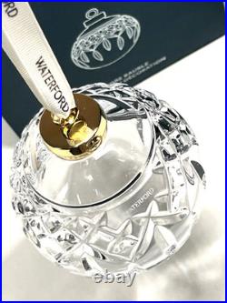 Waterford Lismore Crystal Bauble Ornament Christmas Ball 1071524 (New in Box)