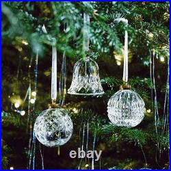 Waterford Lismore Crystal Bauble Ornament Christmas Ball 1071524 (New in Box)