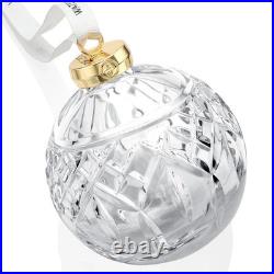 Waterford Lismore Crystal Bauble Ornament Christmas Ball 1071524 (New in Box)