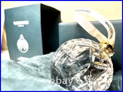 Waterford Lismore Crystal Bauble Ornament Christmas Ball 1071524 (New in Box)