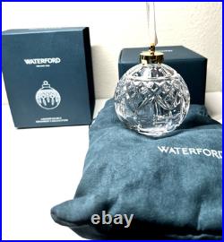 Waterford Lismore Crystal Bauble Ornament Christmas Ball 1071524 (New in Box)