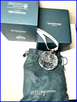 Waterford Lismore Crystal Bauble Ornament Christmas Ball 1071524 (New in Box)