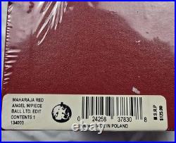 Waterford Maharaja Red Angel 6 Masterpiece Ball Ornament Sealed -Made in Poland
